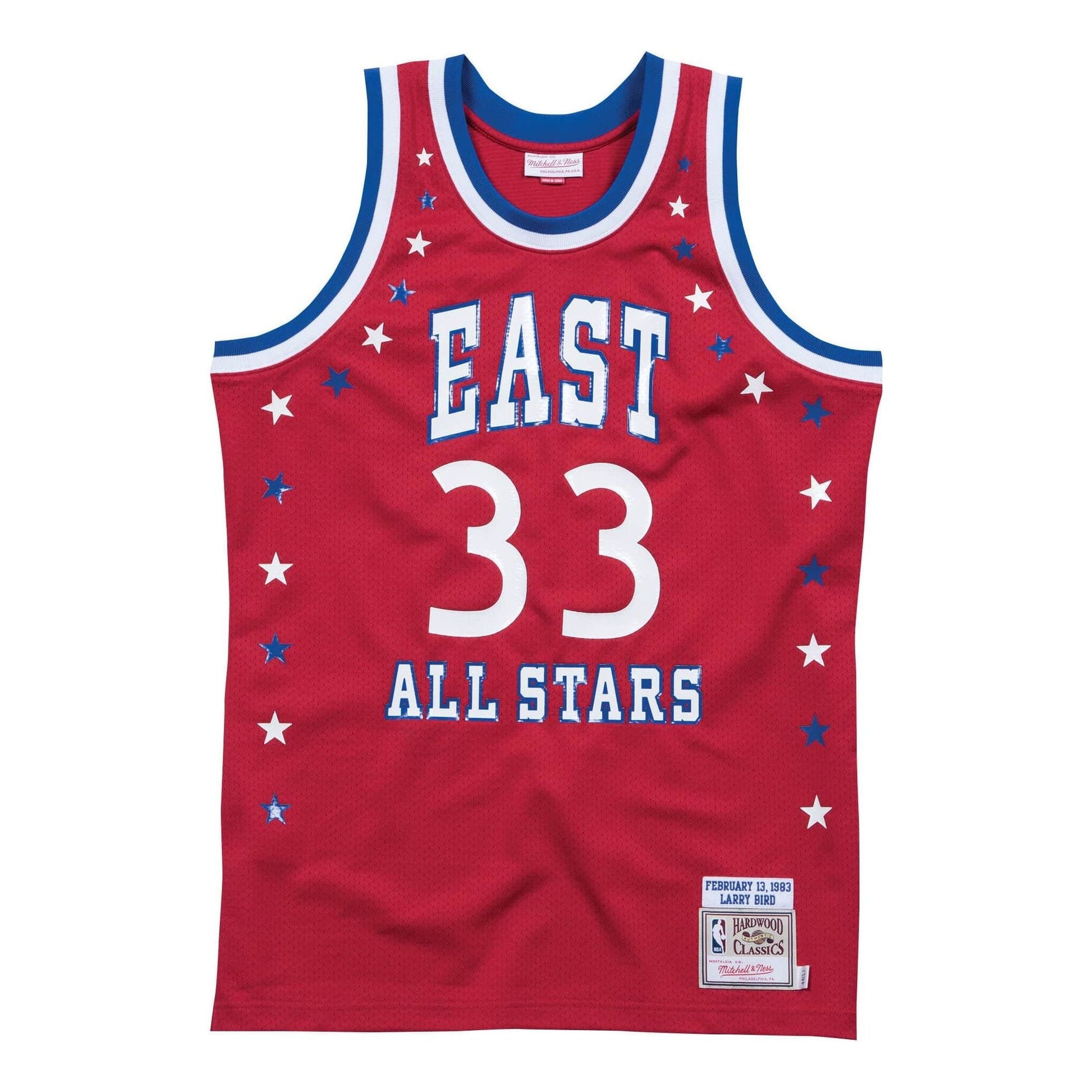 Mitchell & Ness x NBA 1983 All-Star East Jerseys 'Larry Bird 33' BA64IX-ASE-R-BZJ