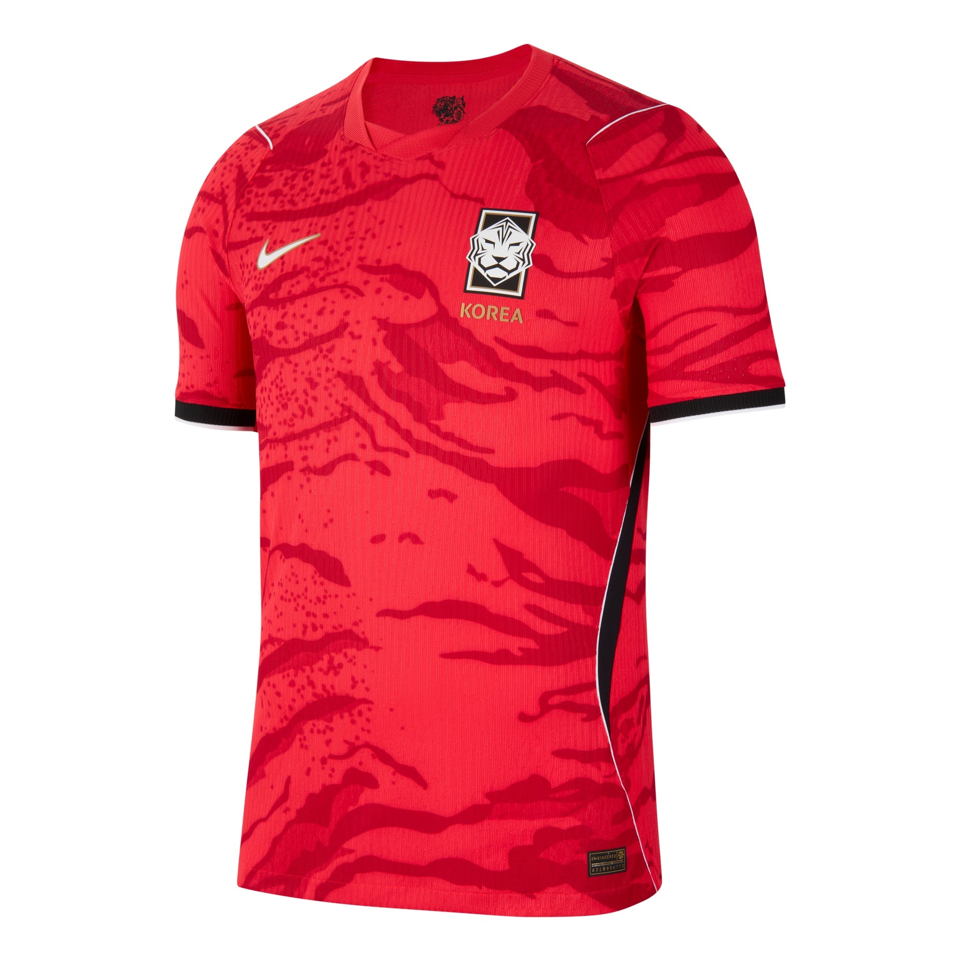 Nike Korea 2026 Match Home Aero-FIT Authentic Jersey 'Global Red Black White' IB5175-679
