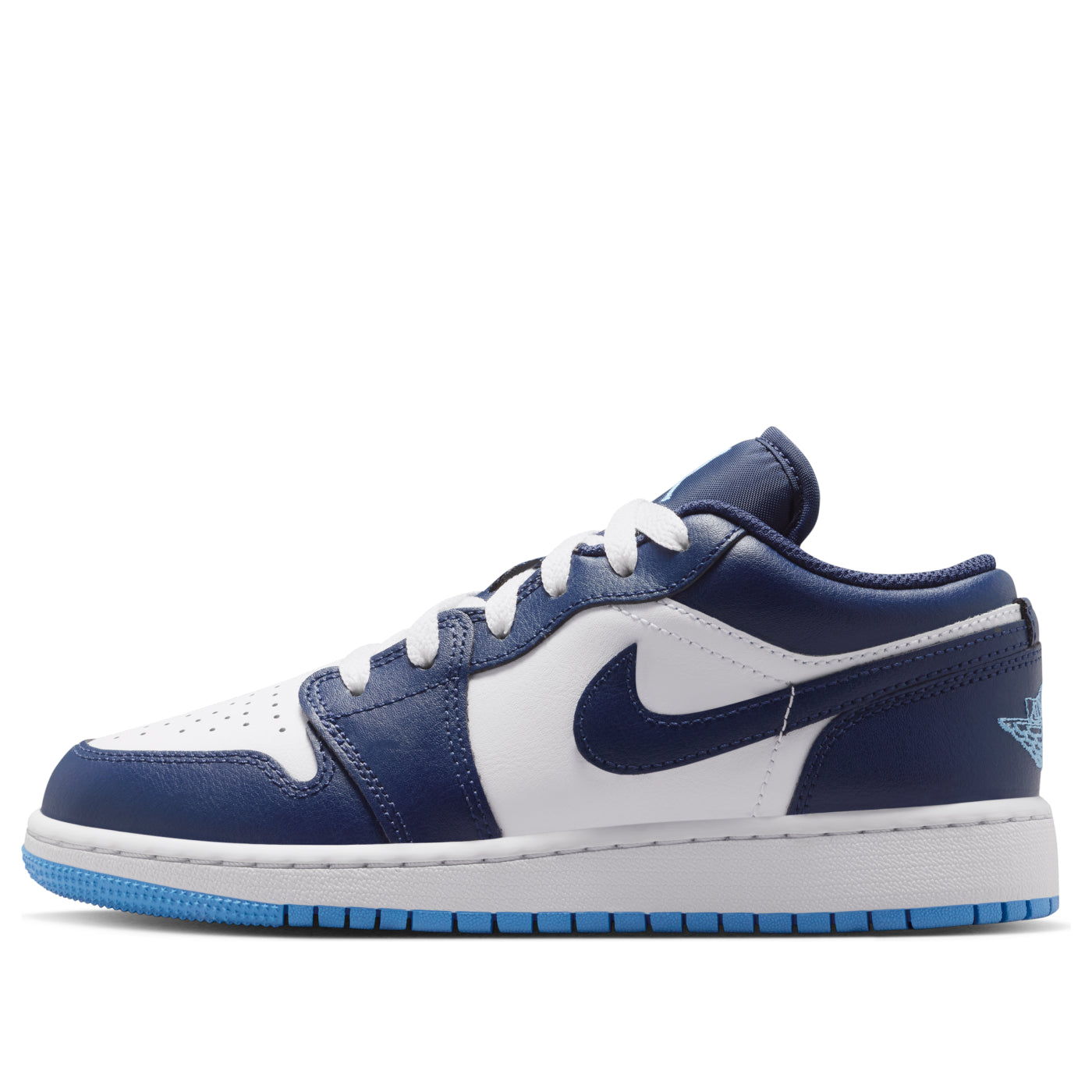 (GS) Air Jordan 1 Low 'Midnight Navy University Blue' 553560-404