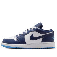 (GS) Air Jordan 1 Low 'Midnight Navy University Blue' 553560-404
