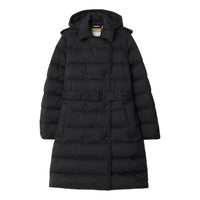 (WMNS) Burberry 25 Mid-length Nylon Hooded Puffer Coat 'Black' 81103131