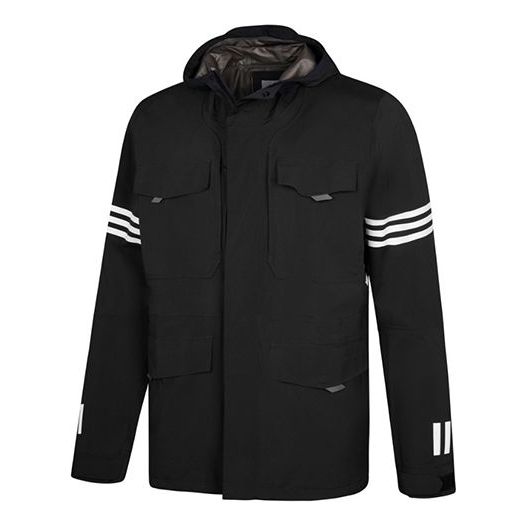 adidas originals x White Mountaineering Hooded Jacket Black BQ4063