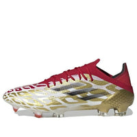 adidas X Speedflow Mo Salah.1 FG 'White Gold Metallic Scarlet' GX3901