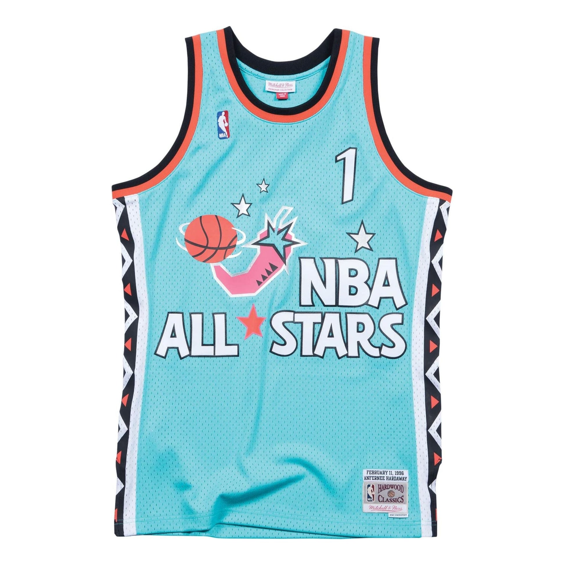 Mitchell & Ness x NBA All-Star East 1996-97 Swingman Jersey 'Penny Hardaway 1' SMJYLG18019-ASETEAL96PHA