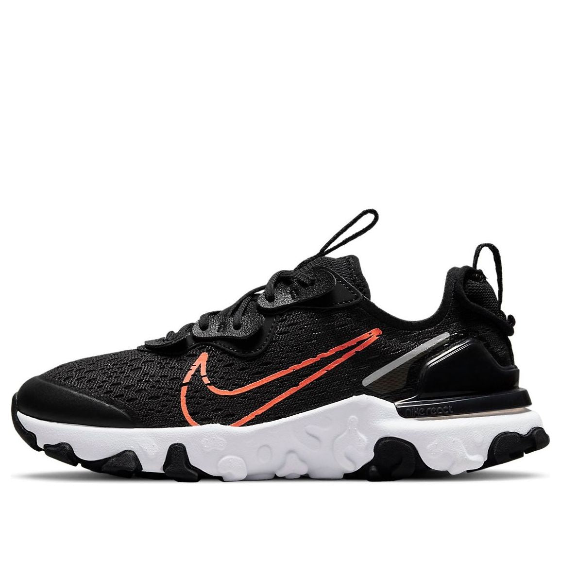 (GS) Nike React Vision 'Black Total Orange' DM3213-001