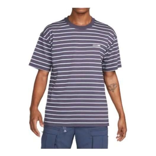 Nike ACG Stripes T-Shirt 'Purple White' FB8130-015