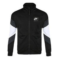 Nike AS M Nike Sportswear NSW AIR JKT Windproof Stand Collar Colorblock Athleisure Casual Sports Jacket Black AJ5322-010