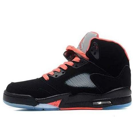 (GS) Air Jordan 5 Retro 'Black Alarming' 440892-001