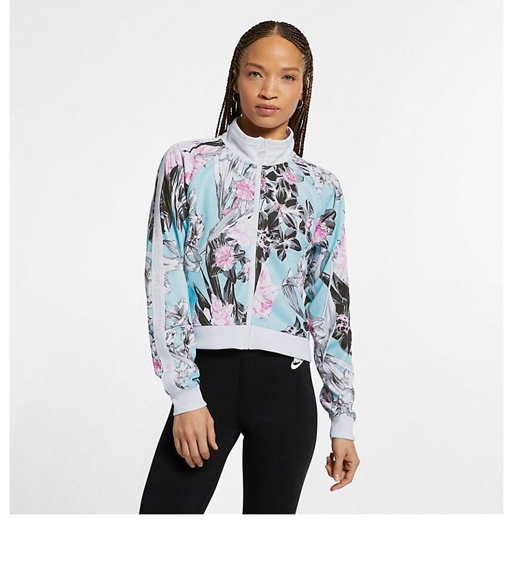 (WMNS) Nike Sportswear Jacket 'White Multi' AR2198-449