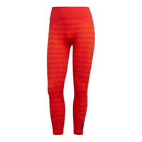 (WMNS) adidas x Marimekko AEROKNIT 7/8 Leggings Asia Sizing 'Red' HH7308