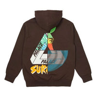 PALACE Max Up Hood Brown Triangle Logo Printing Unisex P20HD039
