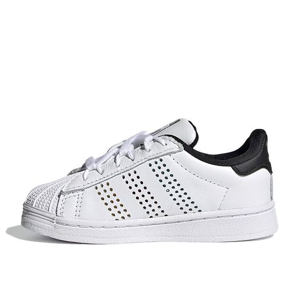 (TD) adidas Superstar 'Colorful Trefoil - Cloud White' FX7454