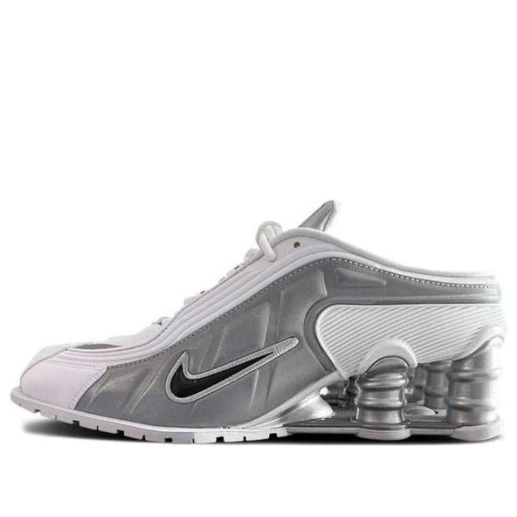 (WMNS) Nike x Martine rose Shox R4 'Metallic Silver' DQ2401-002