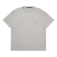 PALACE Ralph Lauren Waffle Pocket Tee Andover Heather P18FW022
