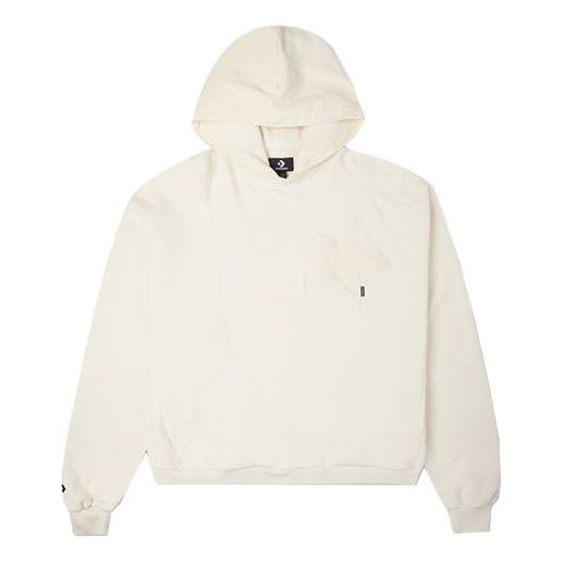 (WMNS) Converse Star Hoodie Asia Sizing 'Milk White' 10023511-A01