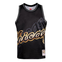 Mitchell & Ness NBA Big Face 4.0 Fashion Tank Chicago Bulls TMTK1258-CBUYYPPPBLCK