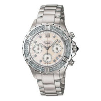 CASIO SHEEN Waterproof Stainless Steel Strap Silver Analog SHN-5503D-7A