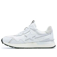 A BATHING APE ROAD STA EXPRESS Leather Low 'White' 1I70-191-015-WHITE