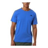 New Balance Heathertech T-Shirt Asia Sizing 'Blue' MT11070-MIB