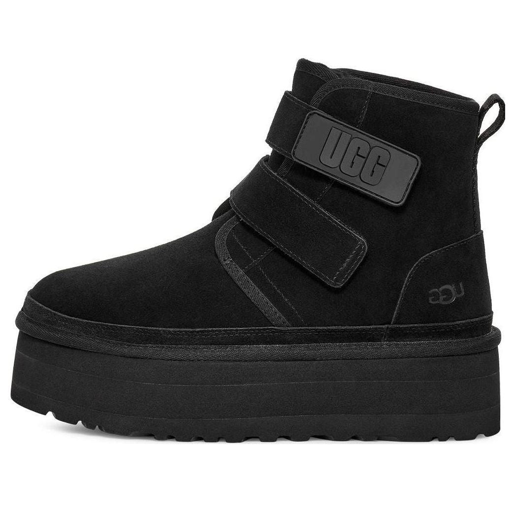 (WMNS) UGG Neumel Platform Chukka 'Black' 1130554-BLK