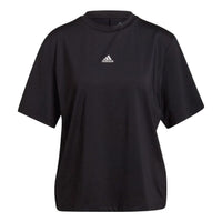 (WMNS) adidas You For You T-Shirt Asia Sizing 'Black' HB1530