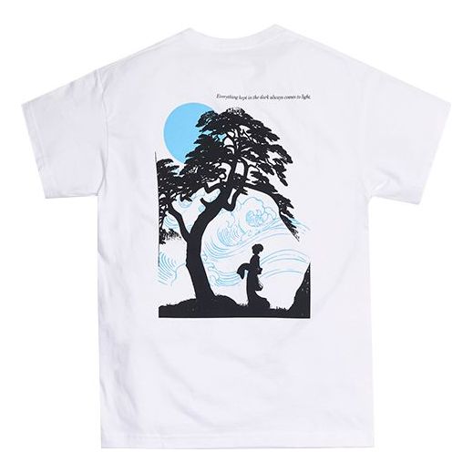 KITH Light To Dark Tee Alphabet Logo Short Sleeve White KH3759-101