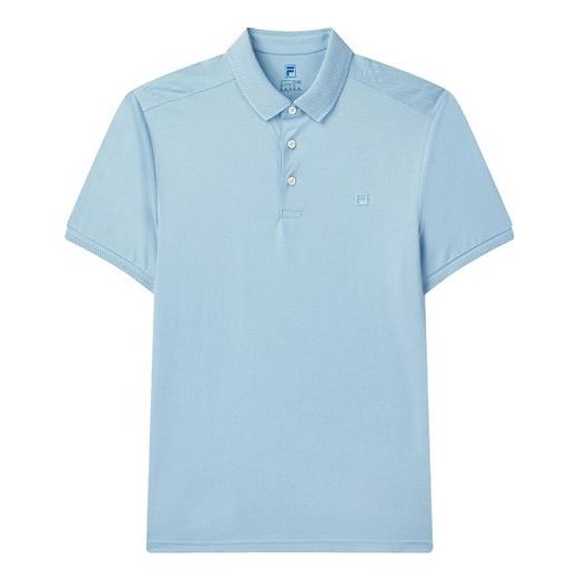 FILA Short Sleeve POLO Knit Short Sleeve Blue F11M022119F