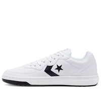 Converse Rival Leather Low Top 'White Black' 166083C