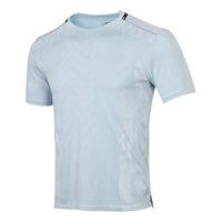 Nike TechKnit Wild Run Dri-Fit Running Short Sleeve Blue CJ5815-424