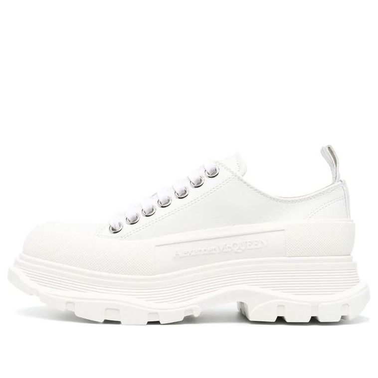 (WMNS) Alexander McQueen Tread Slick Sneakers 'White' 702042WHZ629071