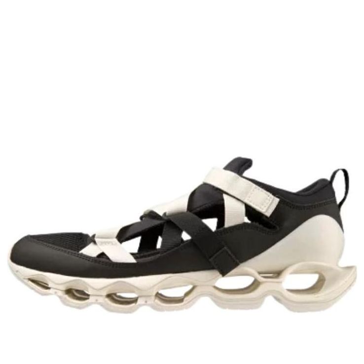 Mizuno Wave Prophecy Strap 'Black White' D1GA225101