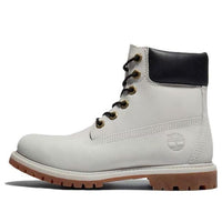 (WMNS) Timberland Premium 6 Inch Waterproof Boots 'Light Grey Nubuck' A5SS3027
