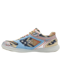 (WMNS) Burberry 25 Check Matrix Sport Sneakers 'Blue' 81118581