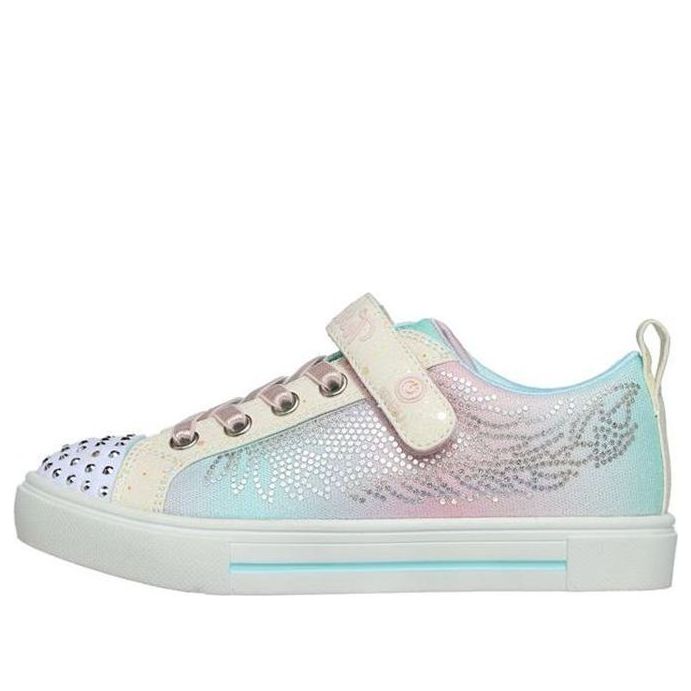 (GS) Skechers Twinkle Sparks 'White Multi' 314797L-WMLT
