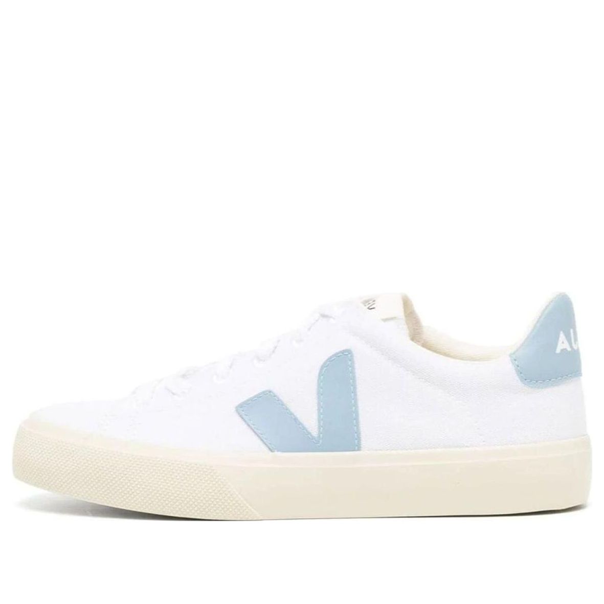 VEJA Campo Canvas 'White Steel' CA0103136A
