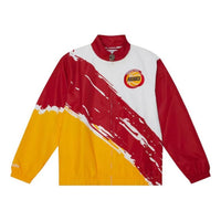 Mitchell & Ness x NBA Houston Rockets Full-Zip Windbreaker Jacket 'Red' OJZP3414-HROYYPPPMTWH