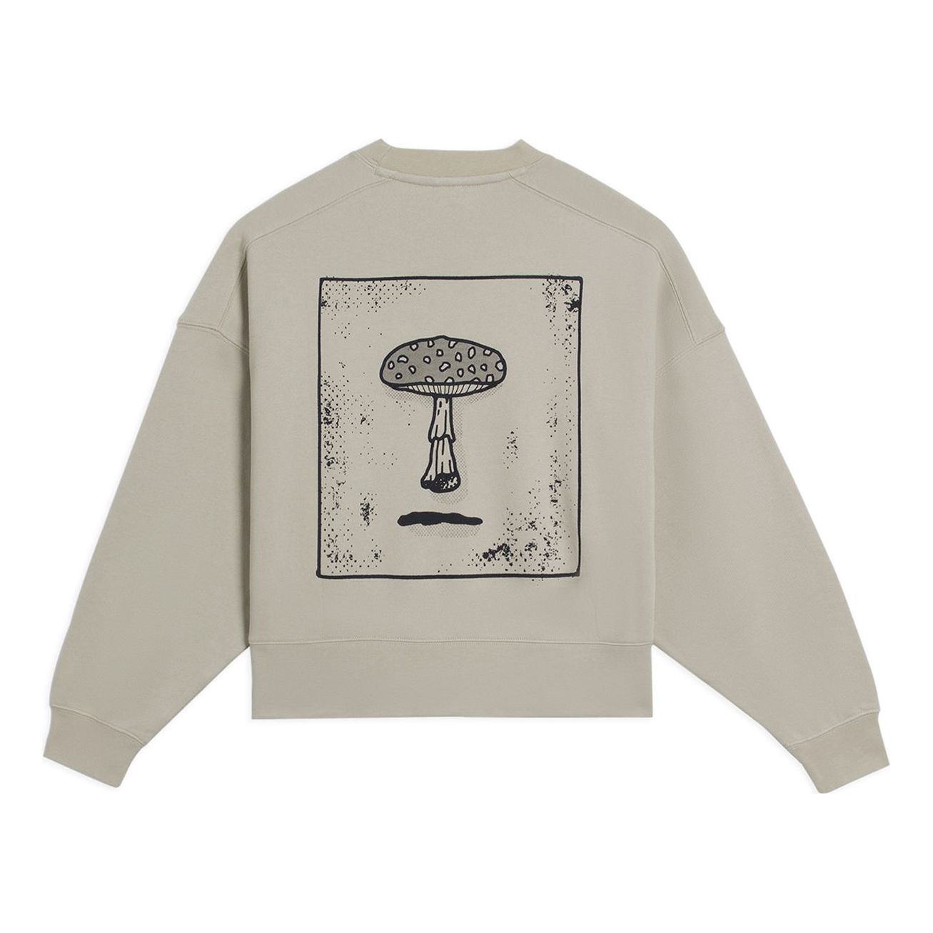 (WMNS) Li-Ning BadFive Lovely Summer Days Graphic Sweatshirt 'Grey' AWDS662-3
