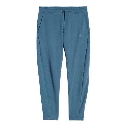 Nike Sportswear Tech Jersey Sweatpants 'Washed Blue' AR3190-418