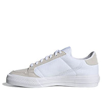 (GS) adidas Continental Vulc J 'White Grey' EF9449