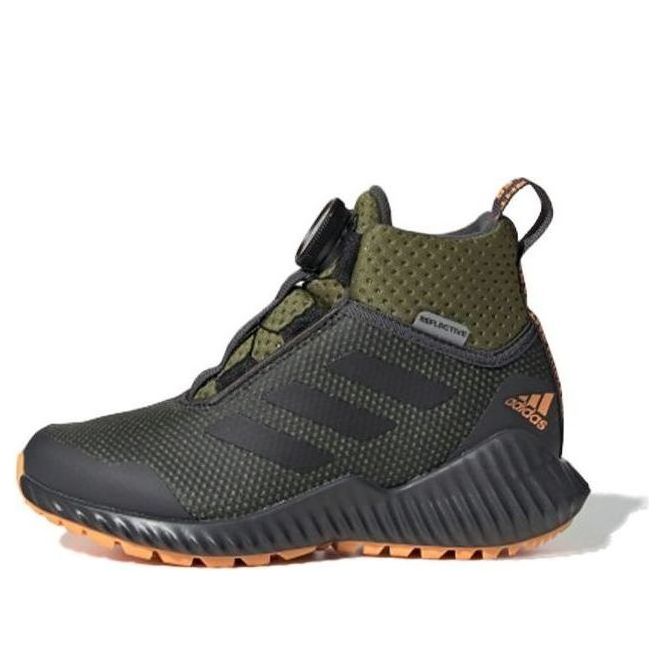 (GS) adidas Fortatrail Boa J 'Black Green Orange' G27562
