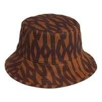 adidas IVY PARK X adidas originals REVERSIBLE MONOGRAM Bucket Hat Brown/Black H21223