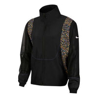 (WMNS) Nike Icon Clash Tennis Running Jacket 'Black' CJ2434-010