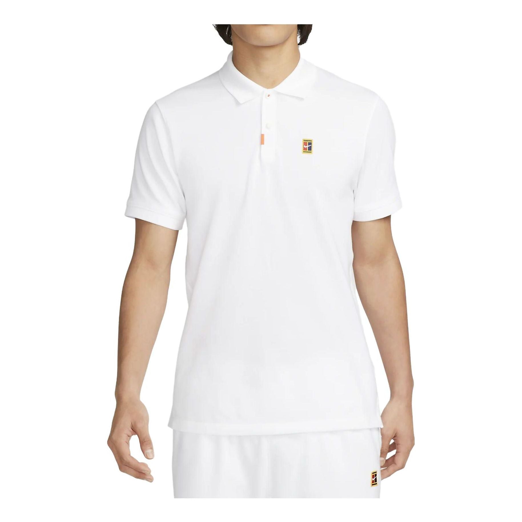 Nike Polo Dry-Fit Heritage Slim T-shirt Asia Sizing 'White' DA4380-101