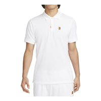 Nike Polo Dry-Fit Heritage Slim T-shirt Asia Sizing 'White' DA4380-101