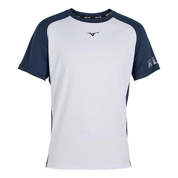 Mizuno Performance Logo Casual T-shirt 'Blue' J2CA31E3