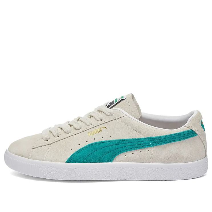 PUMA Suede VTG Low-Top Sneakers Grey/Green 374921-10