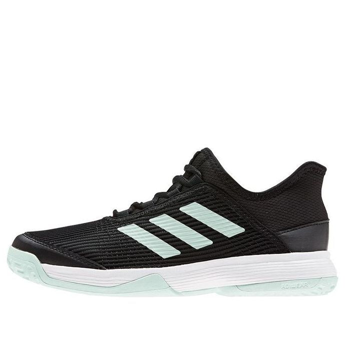 (GS) adidas Adizero Club J Black/Green EH1106