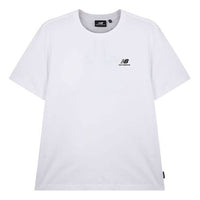 New Balance Short Sleeve Couple Style White NEA2E051WT