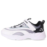 (GS) Skechers Lite Styles 'White Black Grey' 303903L-WBK