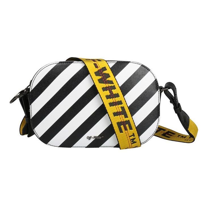 Off-White Black White Shoulder Bag Black White OWNA054E184230711001